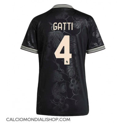 Maglie da calcio Juventus Federico Gatti #4 Terza Maglia Femminile 2025-26 Manica Corta Maglie da calcio Juventus Federico Gatti #4 Terza Maglia Femminile 2025-26 Manica Corta